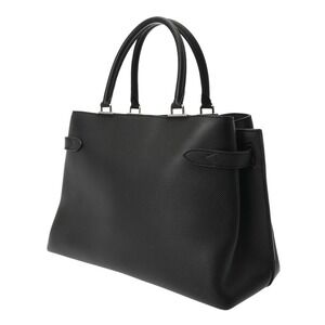 Louis Vuitton Calfskin Day Me Lock Grained Bag Black